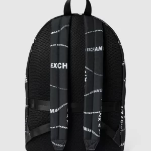 ARMANI EXCHANGE Rucksack Mit Allover-Muster Modell ‘AOP’ – Schwarz 13