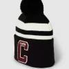 CHAMPION Pudelmütze Mit Streifenmuster Modell ‘Beanie Cap’ – Schwarz 8