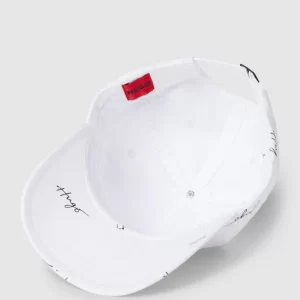 HUGO Cap Mit Label-Patch – Weiß 7