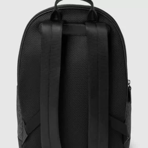 Michael Kors Rucksack Mit Allover-Logo – Schwarz 13