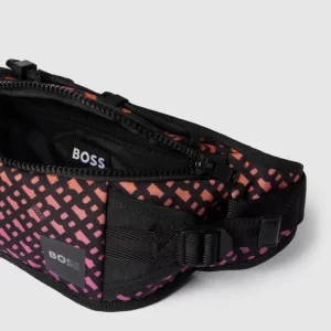BOSS Bauchtasche Mit Allover-Logo Modell ‘Bumbag’ – BOSS X Khaby 2.0 – Dunkel Orange 15