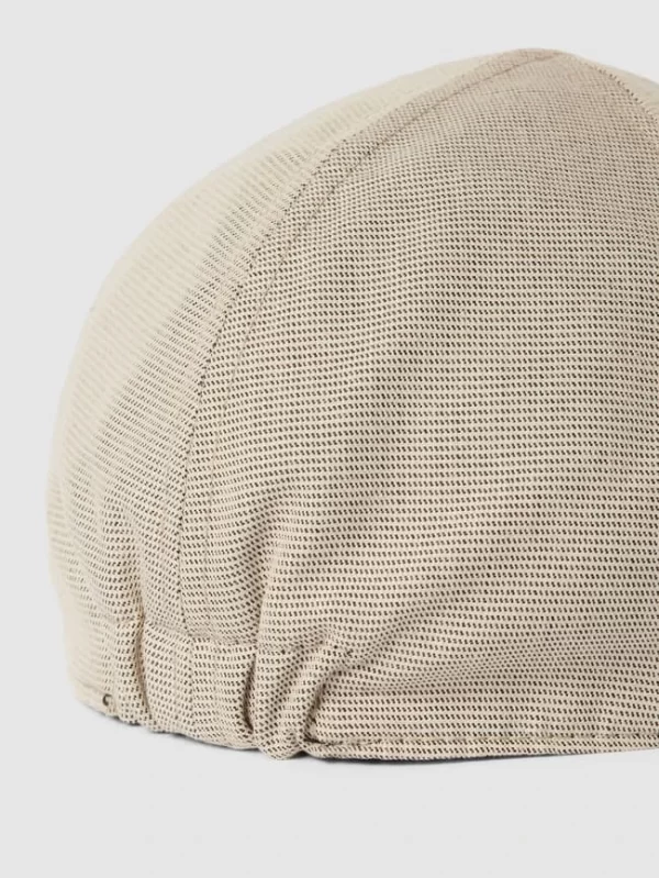 Müller Headwear Schiebermütze Mit Karomuster Modell ‘SCHIEBER’ – Beige 4
