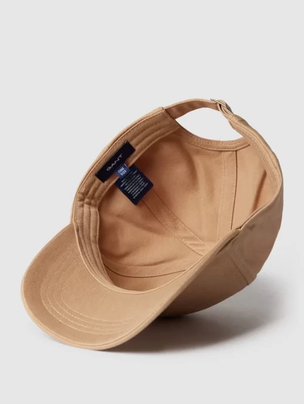 Gant Cap Aus Baumwolle Mit Label-Stitching – Beige 3