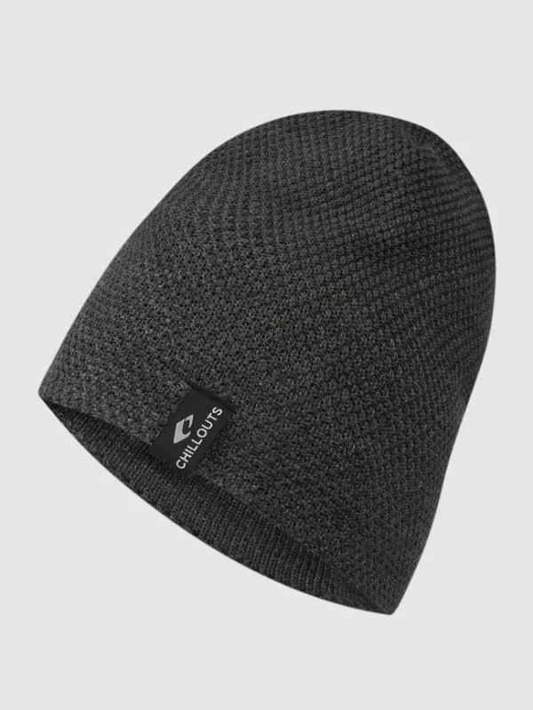 Chillouts Beanie Aus Baumwolle Modell ‘Osaka’ – Dunkelgrau 1