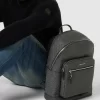 Michael Kors Rucksack Mit Allover-Logo – Schwarz 19