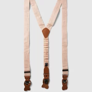 Prince Bowtie Fliege Mit Hosenträgern Im Set – Altrosa 9