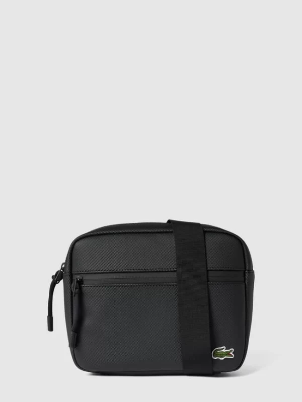 Lacoste Umhängetasche Mit Label-Patch – Schwarz 3