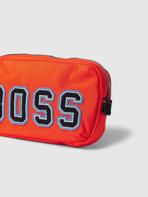 BOSS Bauchtasche Mit Label-Patch Modell ‘Catch’ – Orange 4