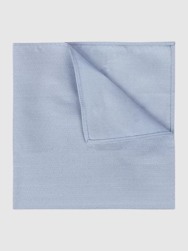 Willen Krawatte Und Einstecktuch Im Set – Bleu 3