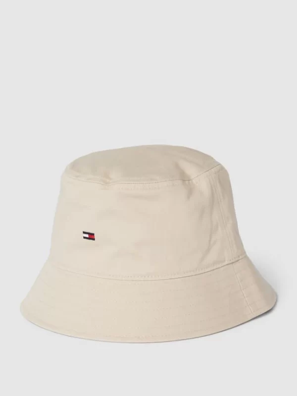 Tommy Hilfiger Bucket Hat Mit Label-Stitching Modell ‘FLAG’ – Beige 1