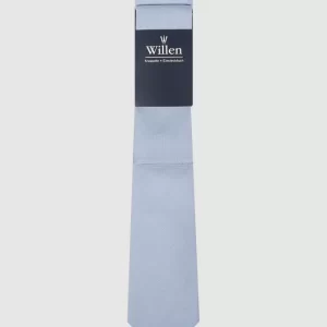 Willen Krawatte Und Einstecktuch Im Set – Bleu 9
