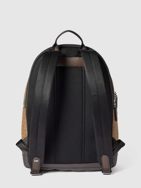 Michael Kors Rucksack Mit Allover-Logo – Beige 6