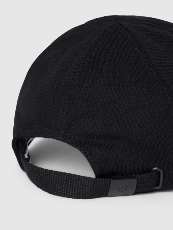 Fred Perry Basecap Mit Logo-Stitching – Schwarz 4