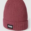 Puma Beanie Mit Label-Detail Modell ‘Ribbed Classic Cuff’ – Pflaume 8