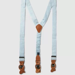 Prince Bowtie Fliege Mit Hosenträgern Im Set – Bleu 9