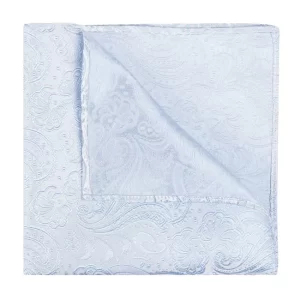 Prince Bowtie Krawatte Und Einstecktuch Im Set Mit Allover-Muster – Bleu 7