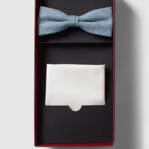 CG – Club Of Gents Fliege Und Einstecktuch Im Set Modell ‘Paxton’ – Hellblau 8