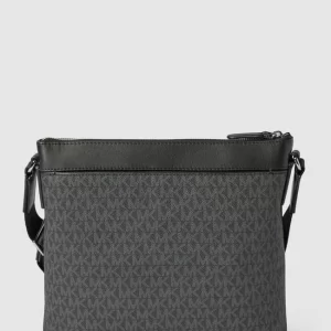 Michael Kors Umhängetasche Mit Allover-Logo – Schwarz 13