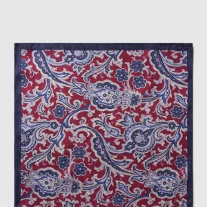 Verugia Einstecktuch Mit Allover-Muster – Fuchsia 9