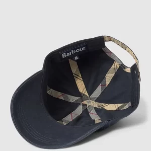 Barbour Basecap Mit Label-Stitching Modell ‘CASCADE’ – Marineblau 7