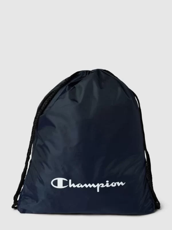 CHAMPION Rucksack Mit Label-Print Modell ‘Satchel’ – Marineblau 3