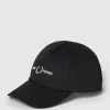 Fred Perry Basecap Mit Label-Stitching Modell ‘GRAPHIC BRANDED TWILL CAP’ – Schwarz 8