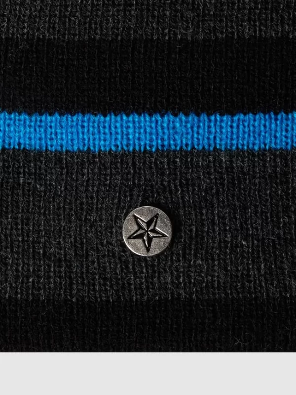 Müller Headwear Mütze Mit Streifenmuster – Schwarz 3