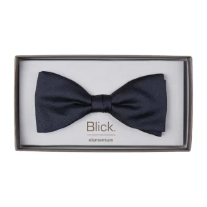 Blick Fliege Aus Seide – Marineblau 9