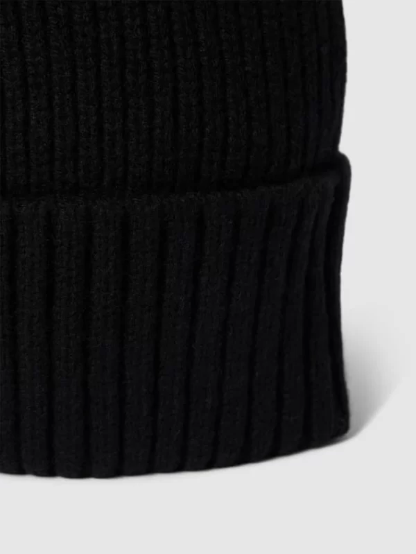 MCNEAL Beanie In Ripp-Optik – Schwarz 3