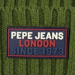Pepe Jeans Mütze Mit Woll-Anteil Modell ‘Hayes’ – Olivgrün 6