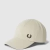 Fred Perry Basecap Mit Logo-Stitching – Offwhite 10