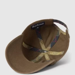 Barbour Basecap Mit Label-Stitching Modell ‘CASCADE’ – Olivgrün 7