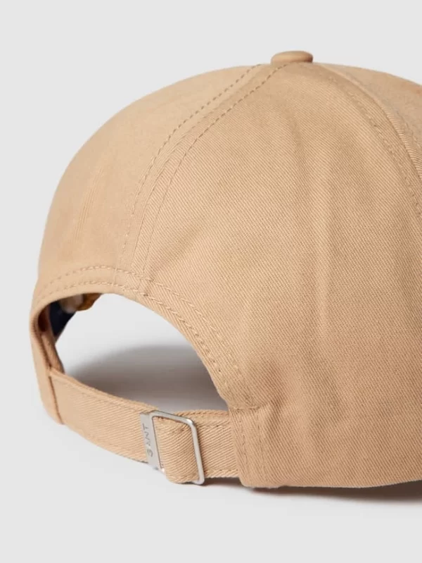 Gant Cap Aus Baumwolle Mit Label-Stitching – Beige 4