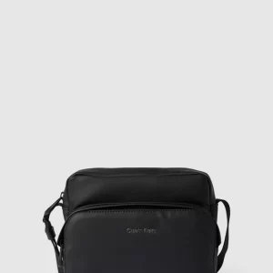 CK Calvin Klein Umhängetasche Mit Label-Applikation Modell ‘MUST PIQUE’ – Schwarz 9