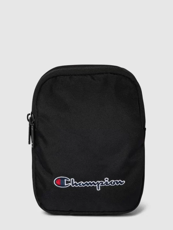 CHAMPION Umhängetasche Mit Label-Stitching Modell ‘Small Shoulder Bag’ – Schwarz 3