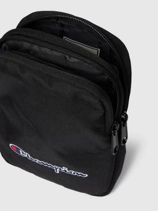 CHAMPION Umhängetasche Mit Label-Stitching Modell ‘Small Shoulder Bag’ – Schwarz 5