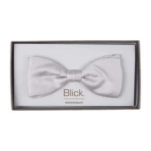 Blick Fliege Aus Seide – Silber 9