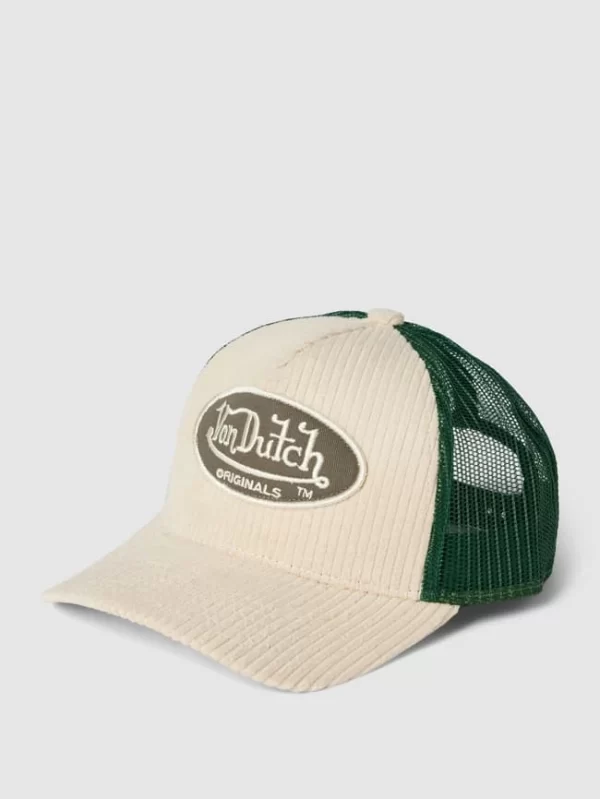 Von Dutch Basecap In Ripp-Optik Modell ‘BOSTON’ – Beige 1