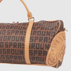 Sprayground Weekender Mit Logo-Muster – Mittelbraun 12
