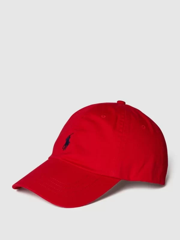 Polo Ralph Lauren Cap Mit Label-Stitching – Rot 1