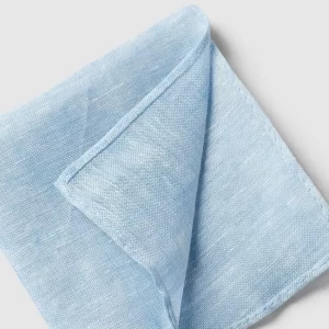 Prince Bowtie Fliege Mit Einstecktuch Im Set – Bleu 9
