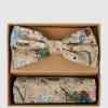 Prince Bowtie Fliege Und Einstecktuch Im Set – Sand 13