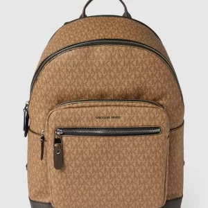 Michael Kors Rucksack Mit Allover-Logo – Beige 9