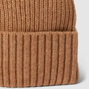 MCNEAL Beanie In Ripp-Optik – Camel Meliert 6
