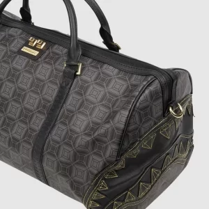 Sprayground Weekender Mit Allover-Muster – Schwarz 12