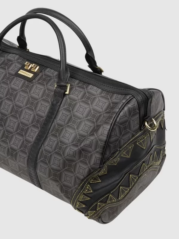 Sprayground Weekender Mit Allover-Muster – Schwarz 4