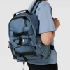 Carhartt Work In Progress Rucksack Mit Label-Detail Modell ‘KICKFLIP’ – Rauchblau 17