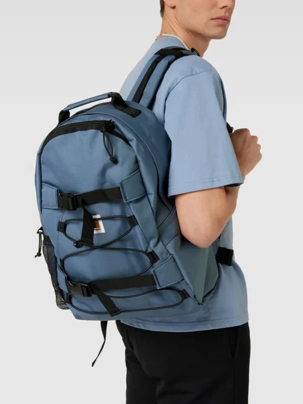 Carhartt Work In Progress Rucksack Mit Label-Detail Modell ‘KICKFLIP’ – Rauchblau 1