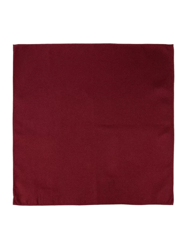 Blick Einstecktuch Aus Seide – Metallic Rot 3
