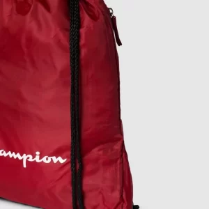 CHAMPION Rucksack Mit Label-Print Modell ‘Satchel’ – Dunkelrot 11